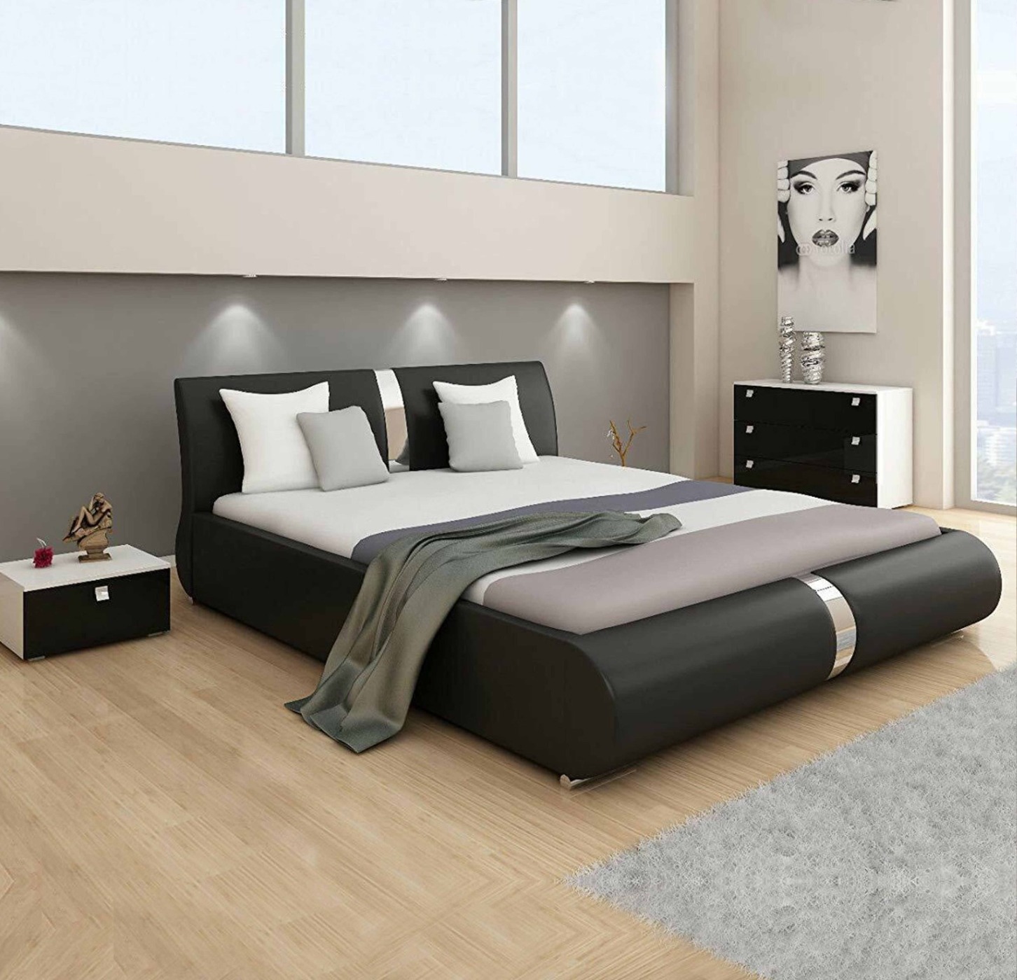 Canali Bed Frame - Optional Mattress