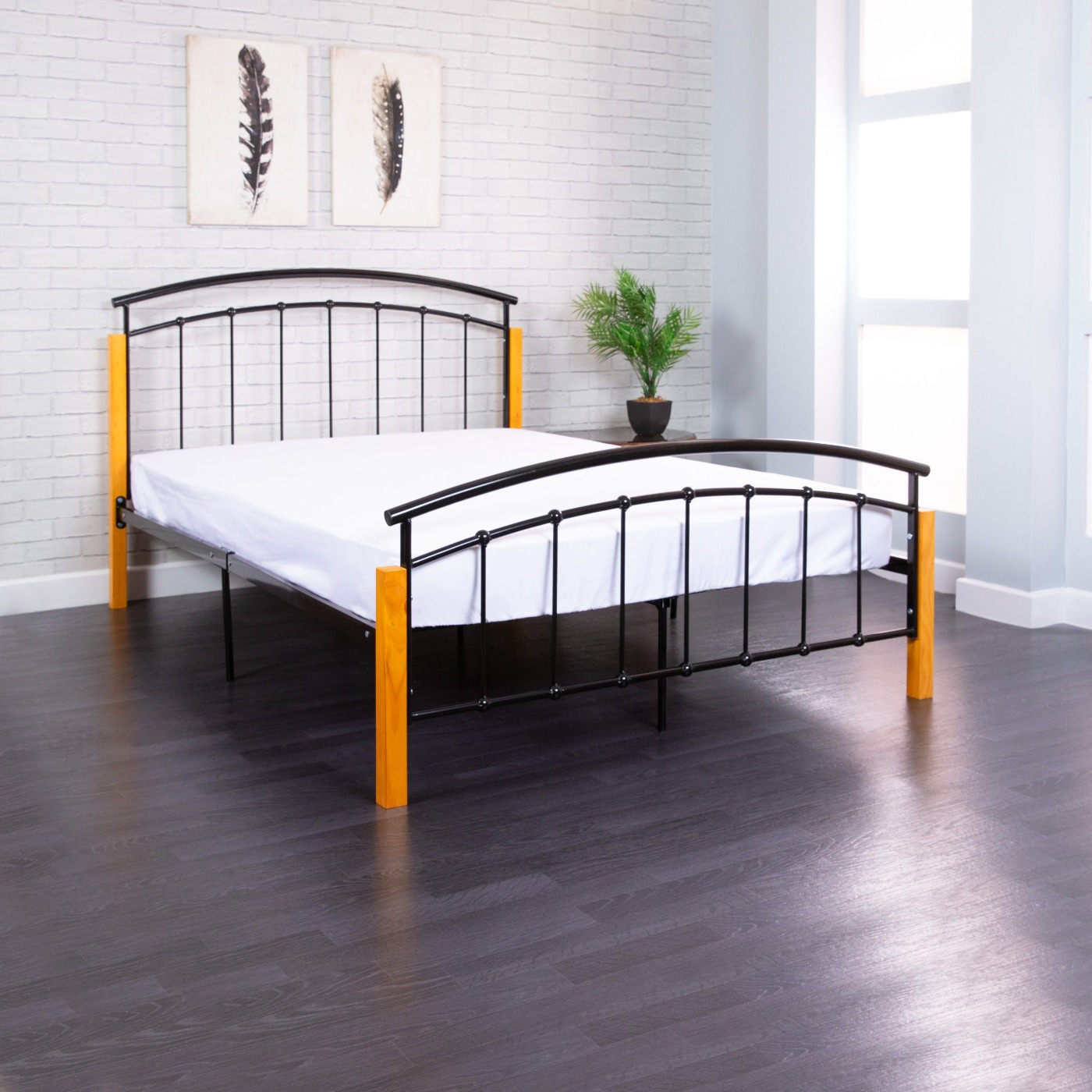 Logan Bed Frame - Optional Mattress