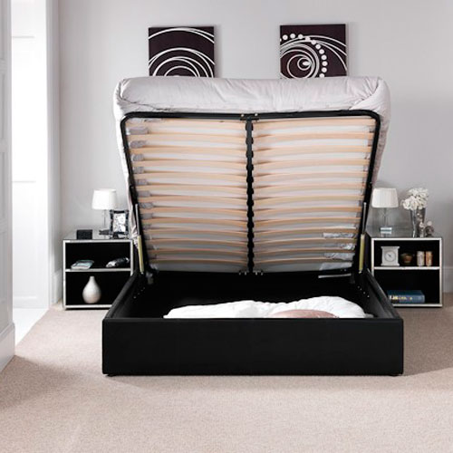 Pia Ottoman Storage Bed - Optional Mattress 