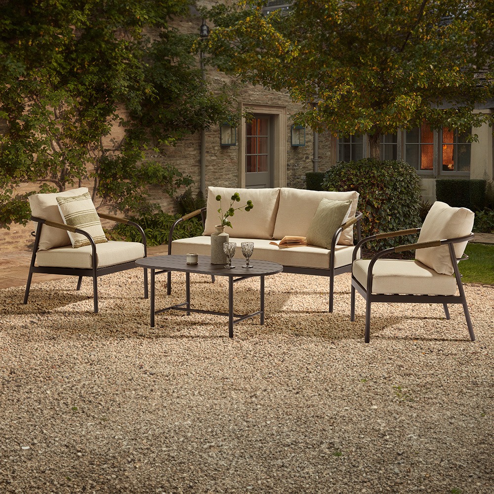 Adderley Sofa & Armchairs Set - Olive