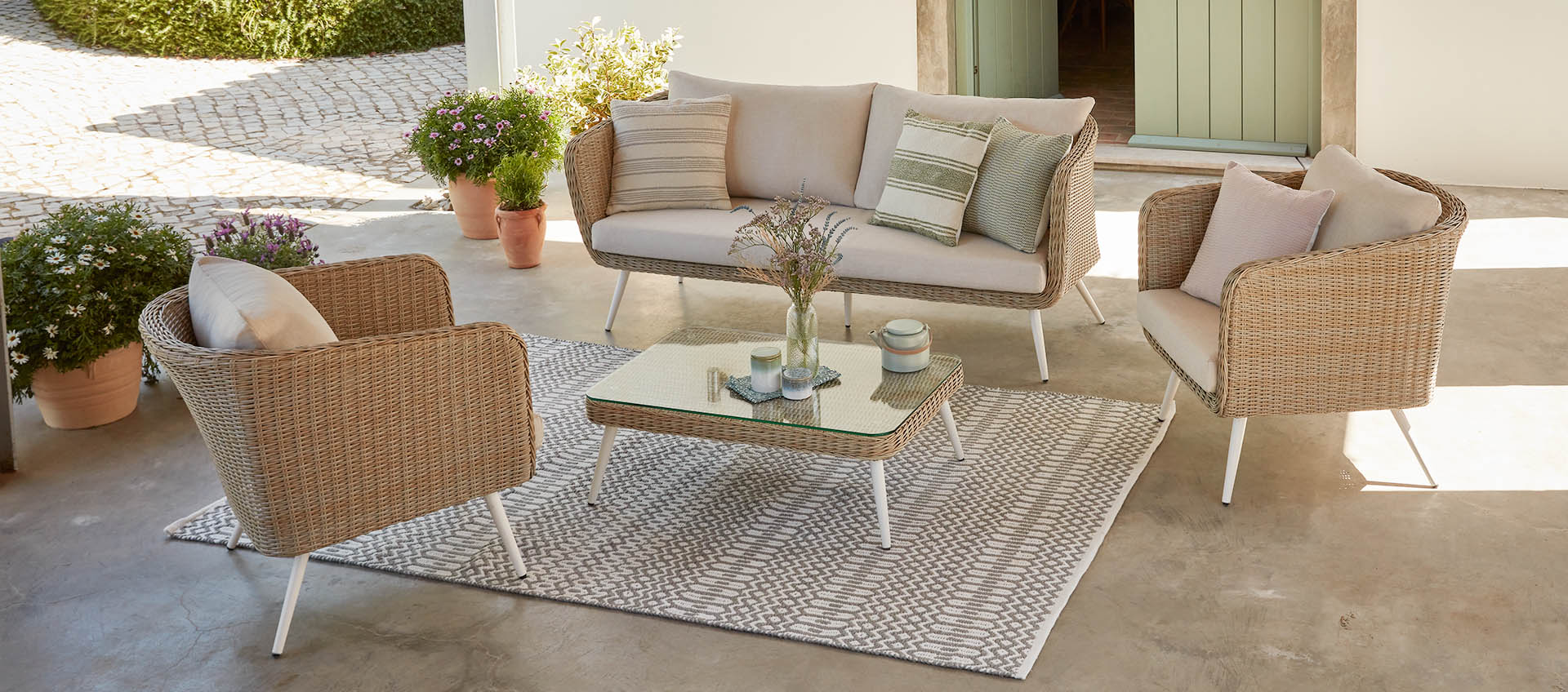 Avebury 11B - 3 Seat Sofa & 2 Armchairs Set