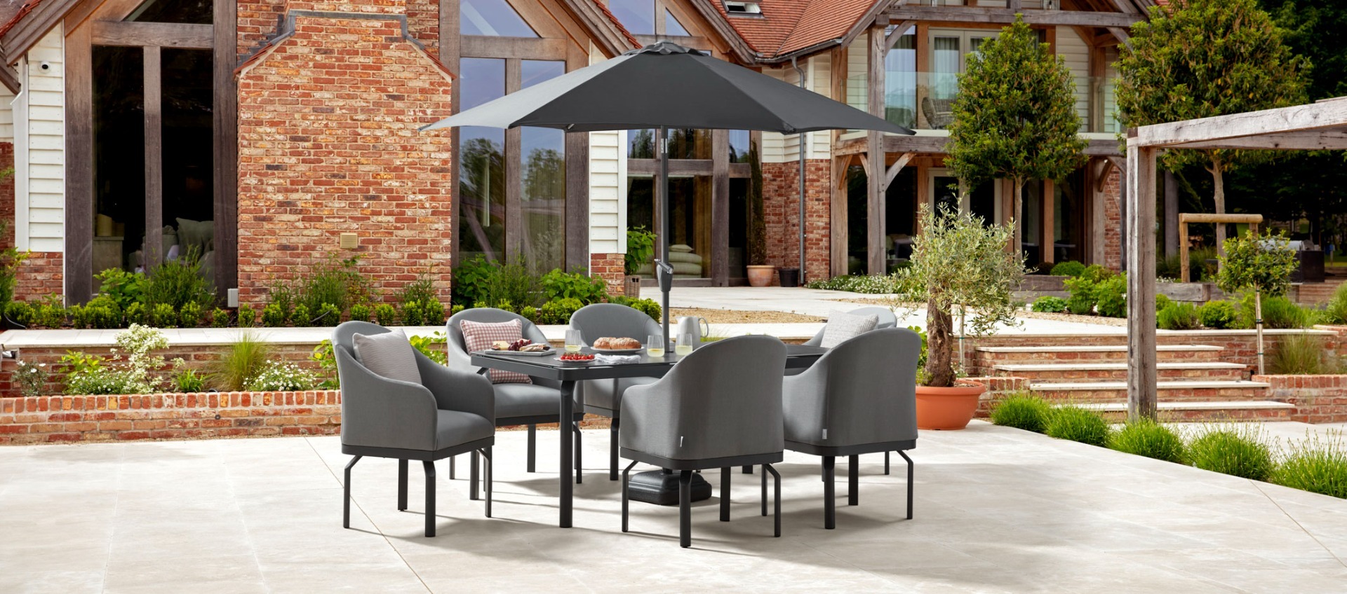 Belgravia 6S - 6 Seat Dining with Dining Table