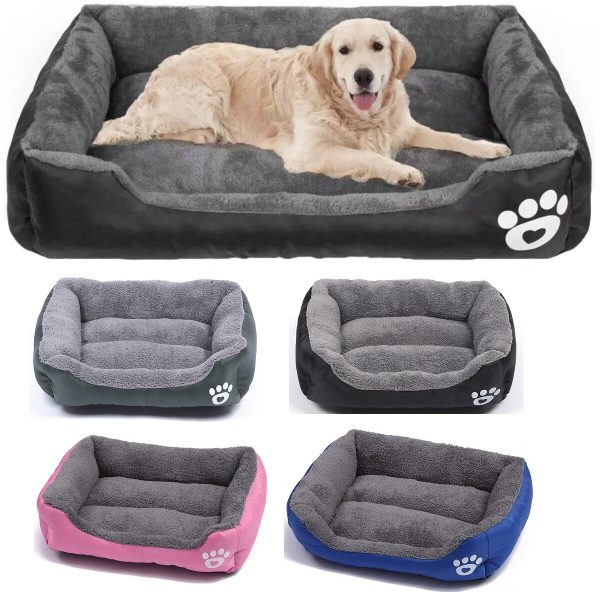 Bed For Small Medium Large Pets Cat Puppy Bed Washable Soft Comfy Calming