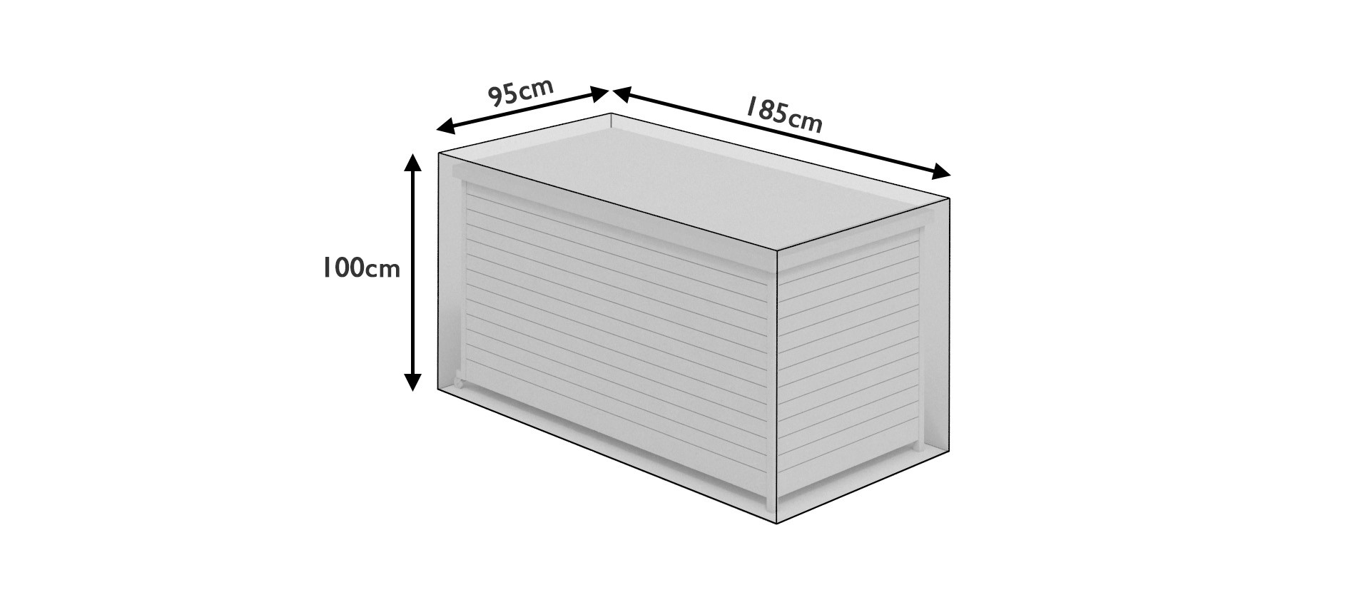 Large Storage Box Cover