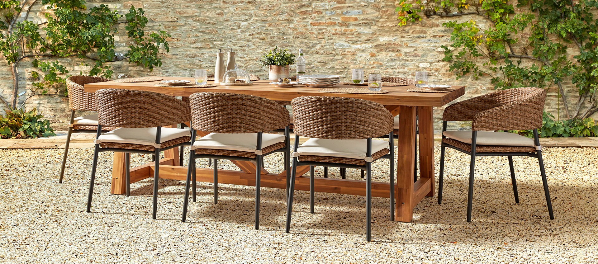 Sicilia 8S - 8 Seat Dining Set