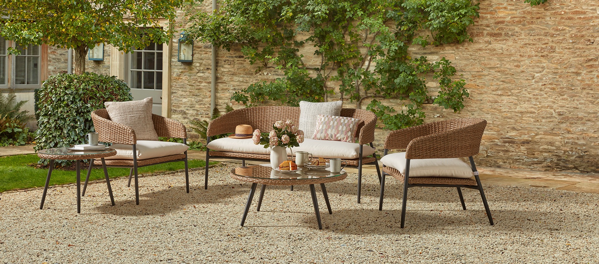 Sicilia Sofa & Armchairs Set