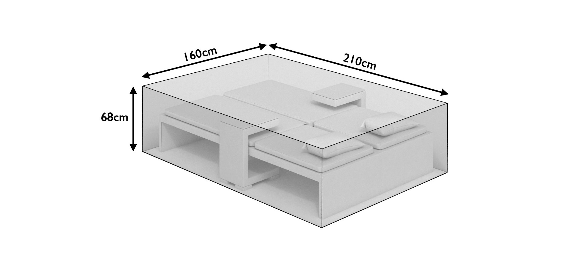 Sun Lounger Set Cover