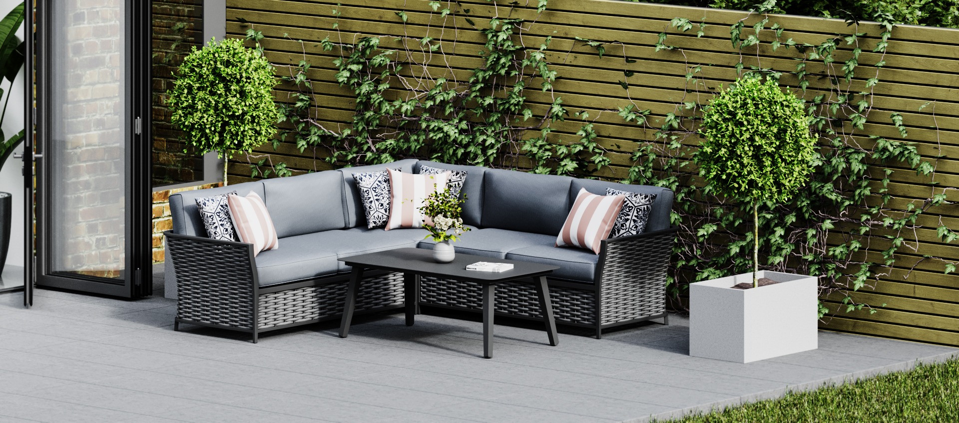 Talia Corner Sofa Set