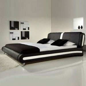 Florence Modern Leather Bed-0