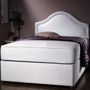 Westbury Quilted Divan Bed base with Quilted Memory Foam Coil Spring Mattress-0