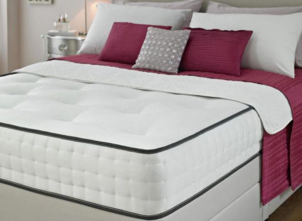 high density open spring memory foam mattress