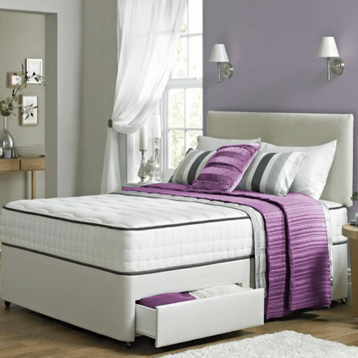Kensington Divan Designer Fabric Bed Luxury Fabric Beds Uk The Bed Outlet