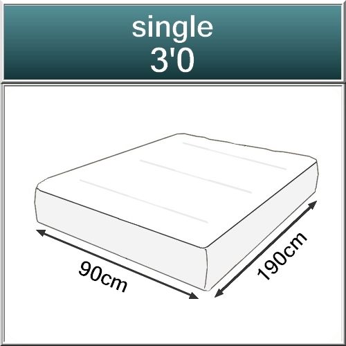 Firm Orthopaedic Open Coil Spring Mattress-501