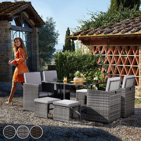 Rattan Garden Furniture - Beds.co.uk - The Bed Outlet