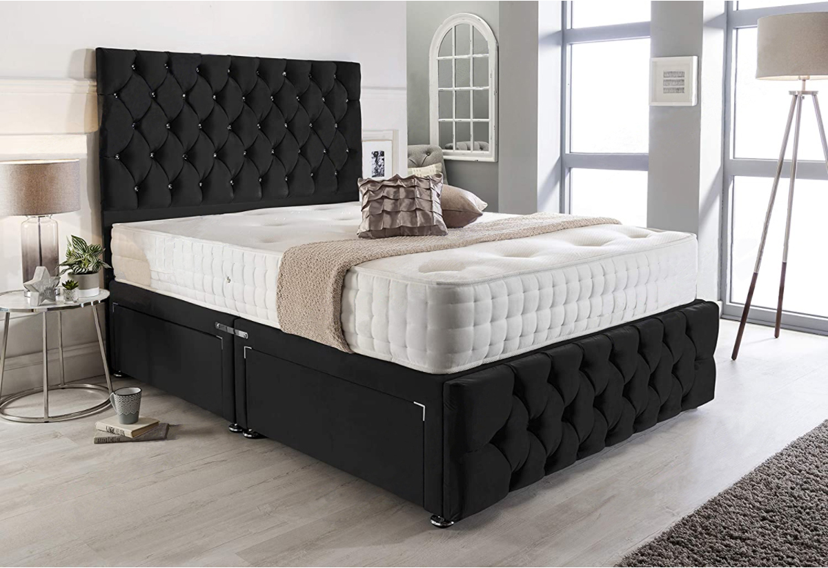 Footboard for online divan bed